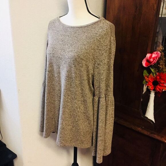 Philosophy Trafaluc Long Bell Sleeves Pullover Sweater Medium - Picture 3 of 12